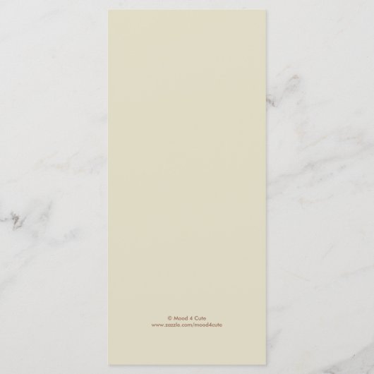 Thanksgiving feast menu (Achterkant)