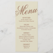 Thanksgiving feast menu (Voorkant)