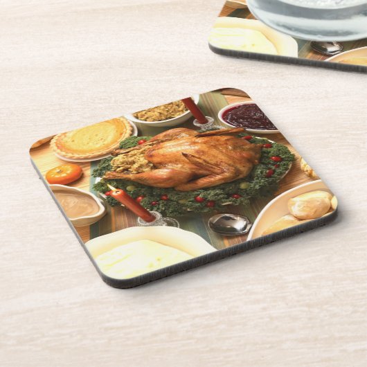 Thanksgiving feast onderzetter (Linkerzijde)