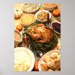Thanksgiving feast poster