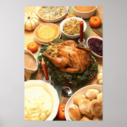 Thanksgiving feast poster (Voorkant)