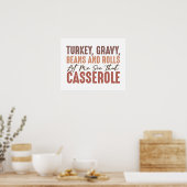 Thanksgiving feast poster (Keuken)