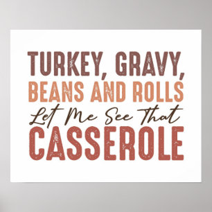 Thanksgiving feast poster