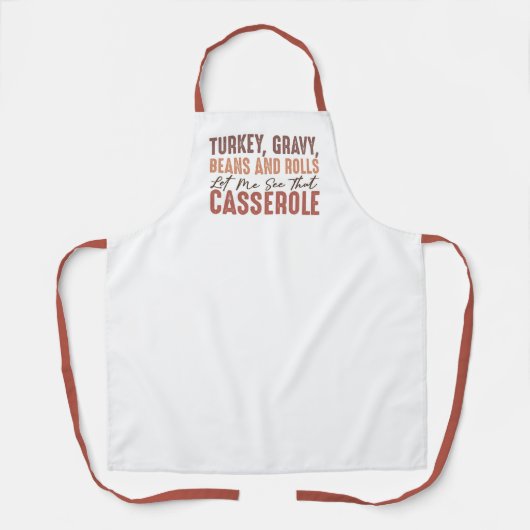 Thanksgiving feast schort (Voorkant)