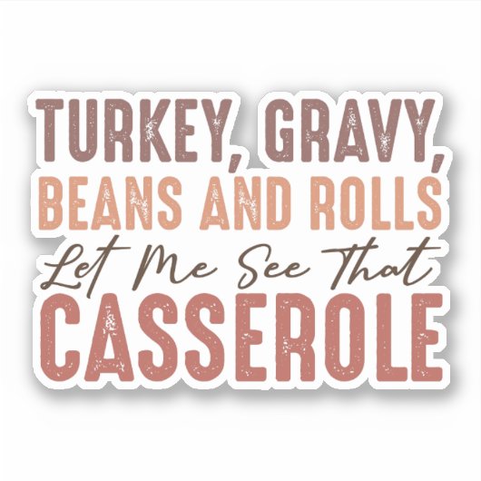 Thanksgiving feast sticker (Voorkant)