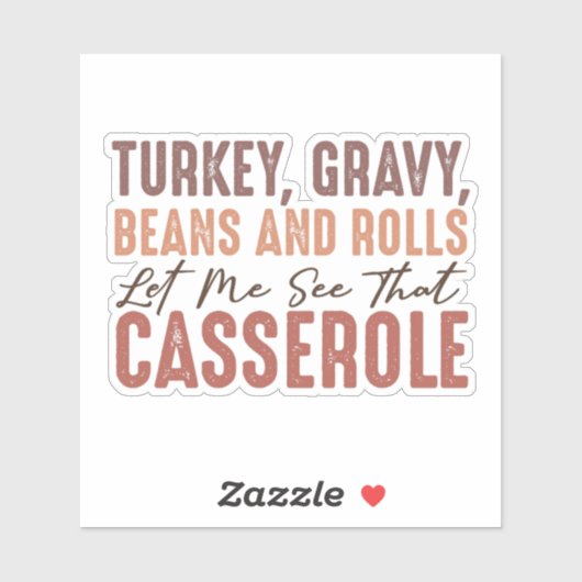 Thanksgiving feast sticker (Vel)