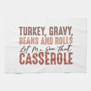 Thanksgiving feast theedoek