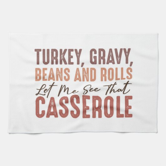 Thanksgiving feast theedoek (Horizontaal)