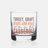 Thanksgiving feast whisky glas (Voorkant)