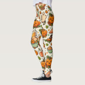 Thanksgiving-feest familie leggings (Links)