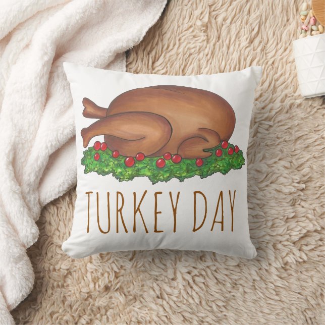 Thanksgiving feestdag Turkije Dag laatste dag Kussen (Deken)