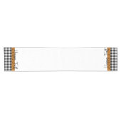 Thanksgiving, feestdag, vrolijke Herfst Korte Tafelloper (Horizontaal)