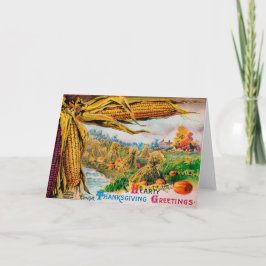  Thanksgiving Feestdagen Kaart
