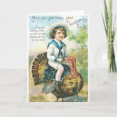  Thanksgiving Feestdagen Kaart (Voorkant)