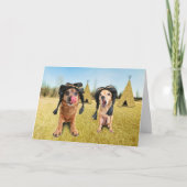 Thanksgiving Feestdagen Kaart (Voorkant)