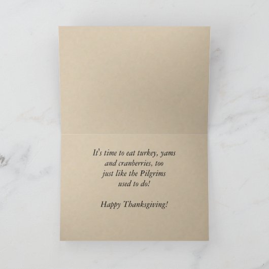  Thanksgiving Feestdagen Kaart (Binnen)