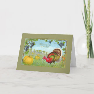 Thanksgiving Feestdagen Kaart