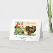  Thanksgiving Feestdagen Kaart (Achterkant)