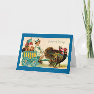 Thanksgiving Feestdagen Kaart