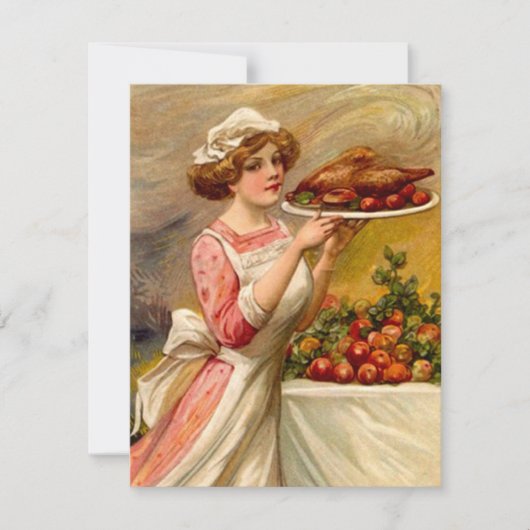  Thanksgiving Feestdagen Kaart (Voorkant)