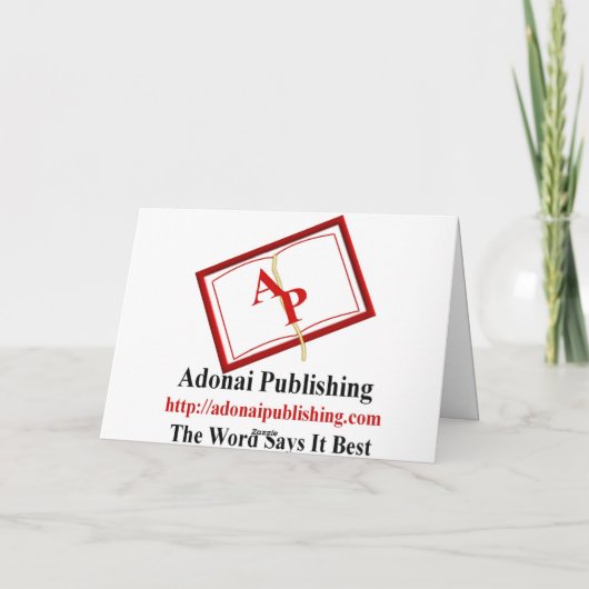 Thanksgiving Feestdagen Kaart (Achterkant)