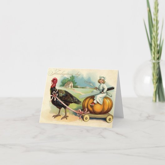  Thanksgiving Feestdagen Kaart (Voorkant)