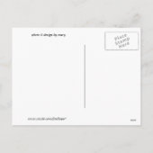 Thanksgiving Feestdagenkaart (Achterkant)