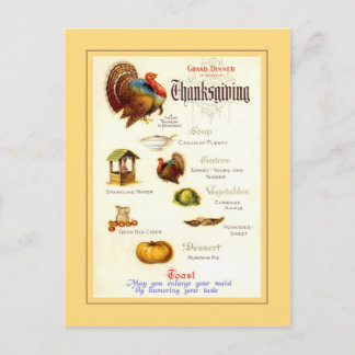  Thanksgiving Feestdagenkaart
