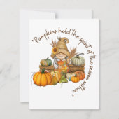 thanksgiving feestdagenkaart (Voorkant)