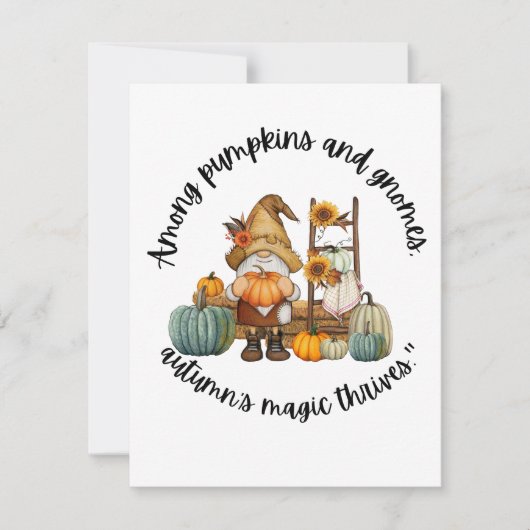 thanksgiving feestdagenkaart (Voorkant)