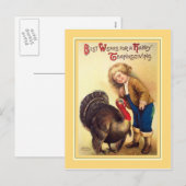  Thanksgiving Feestdagenkaart (Voorkant / Achterkant)