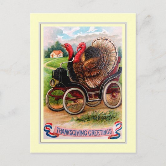  Thanksgiving Feestdagenkaart (Voorkant)