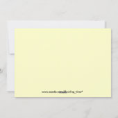 Thanksgiving Feestdagenkaart (Achterkant)