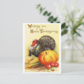 Thanksgiving Feestdagenkaart (Staand voorkant)