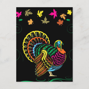 Thanksgiving Feestdagenkaart