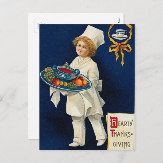  Thanksgiving Feestdagenkaart (Voorkant / Achterkant)