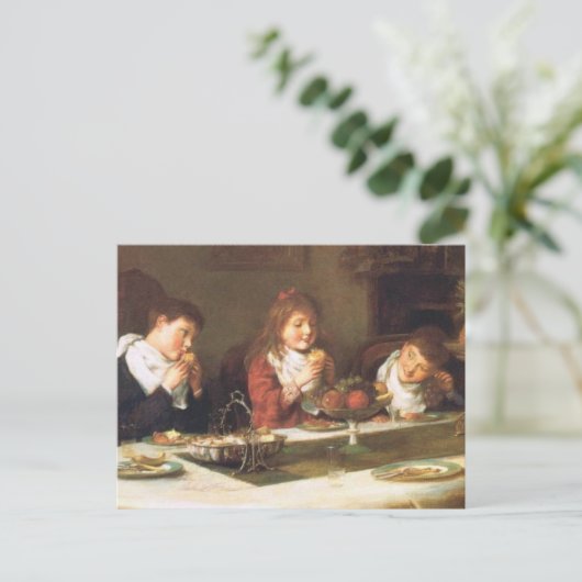 Thanksgiving Feestdagenkaart (Staand voorkant)