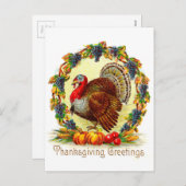  Thanksgiving Feestdagenkaart (Voorkant / Achterkant)