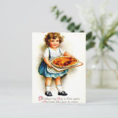  Thanksgiving Feestdagenkaart (Staand voorkant)