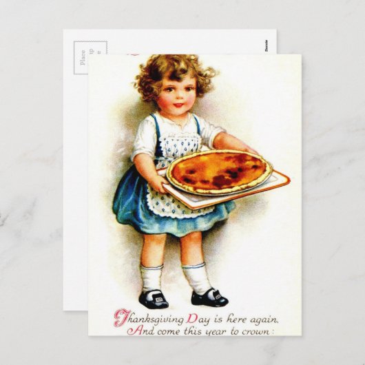  Thanksgiving Feestdagenkaart (Voorkant / Achterkant)