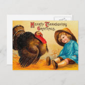  Thanksgiving Feestdagenkaart (Voorkant / Achterkant)