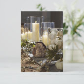 **THANKSGIVING FEESTJE OF DINER** UITNODIGING (Staand voorkant)