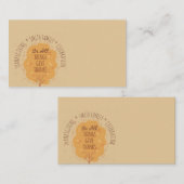 Thanksgiving feestvieren in alle opzichten Bedankt Plaatskaartje (Voorkant / Achterkant)