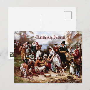 Thanksgiving. Fine Art Briefkaart
