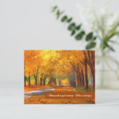 Thanksgiving. Fine Art Briefkaart (Staand voorkant)