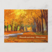 Thanksgiving. Fine Art Briefkaart (Voorkant)