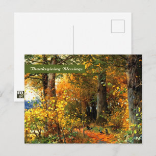 Thanksgiving. Fine Art Briefkaart