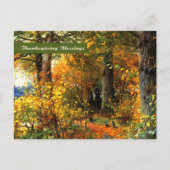 Thanksgiving. Fine Art Briefkaart (Voorkant)
