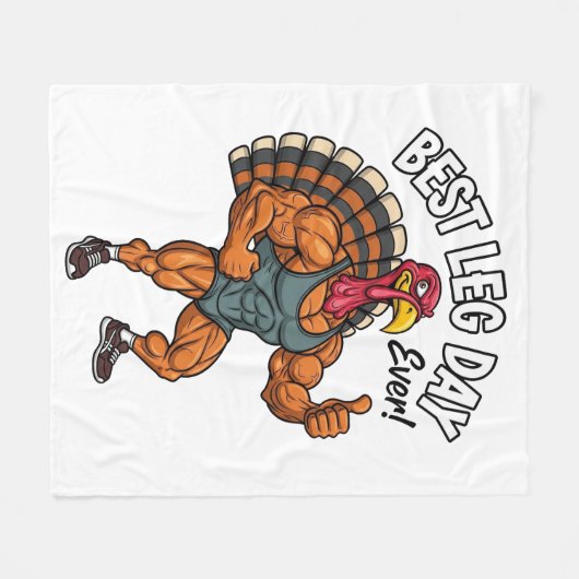 Thanksgiving Fleece Blanket (Voorkant (Horizontaal))