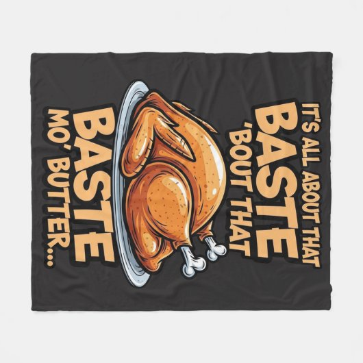 Thanksgiving Fleece Blanket (Voorkant (Horizontaal))